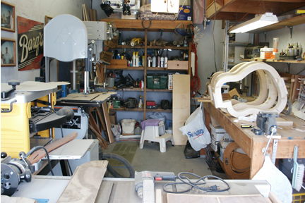 Garage shop